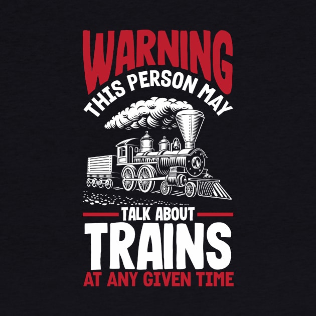 Funny Trainspotter Trainspotting Gift Idea by ksshop